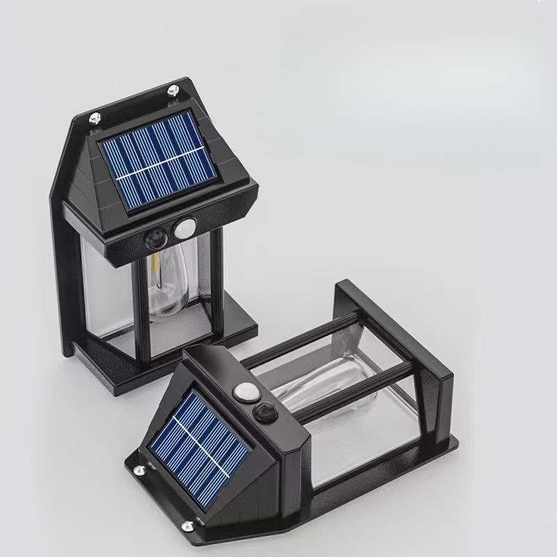 Home Security Yard Sensors - Outdoor Solar Wall Light Villa Garden