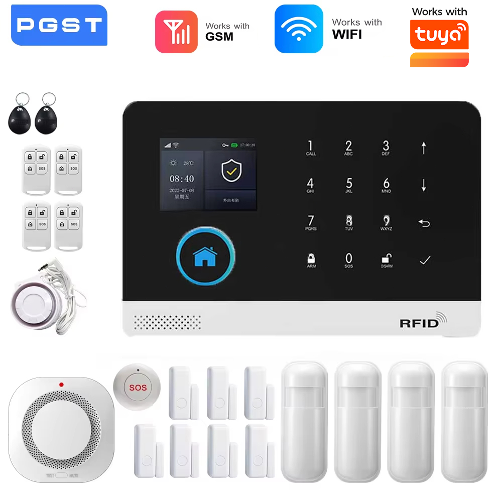 Home Security Front Door Camera - Smart Home WiFi GSM Alarm System