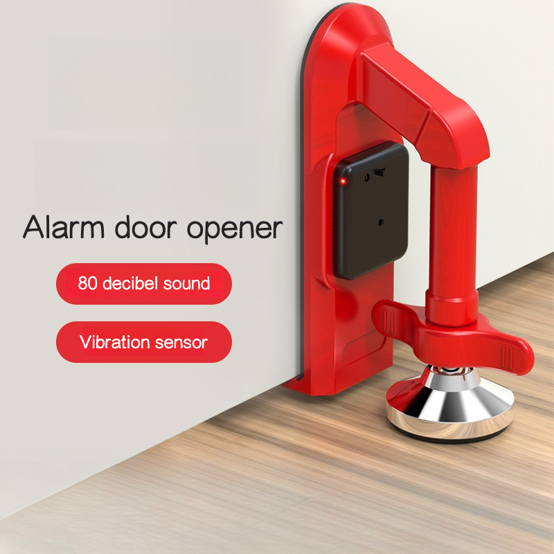 Home Security Jammers - Door Stop Alarm,Portable Door Lock Brace,Adjustable
