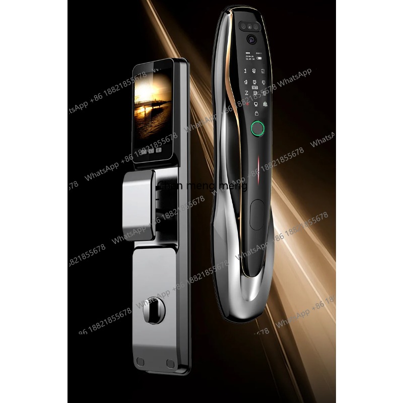 Home Security Front Door Camera - Security Fingerprint Card Unlocking Face Recognition