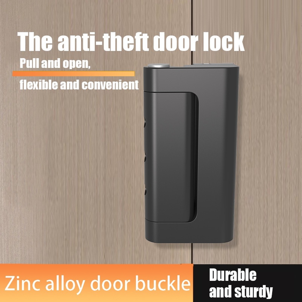 Home Security For Doors - 1pc Zinc Alloy Anti Theft Door