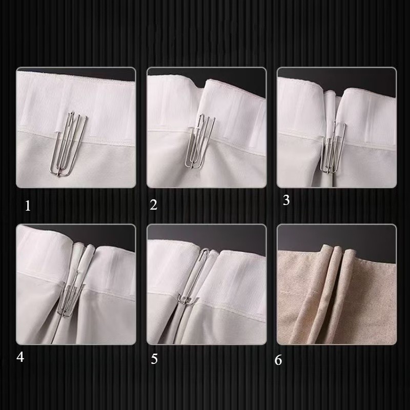 Home Security Firms - 59 pcs Pleat Drapery Hooks Firm