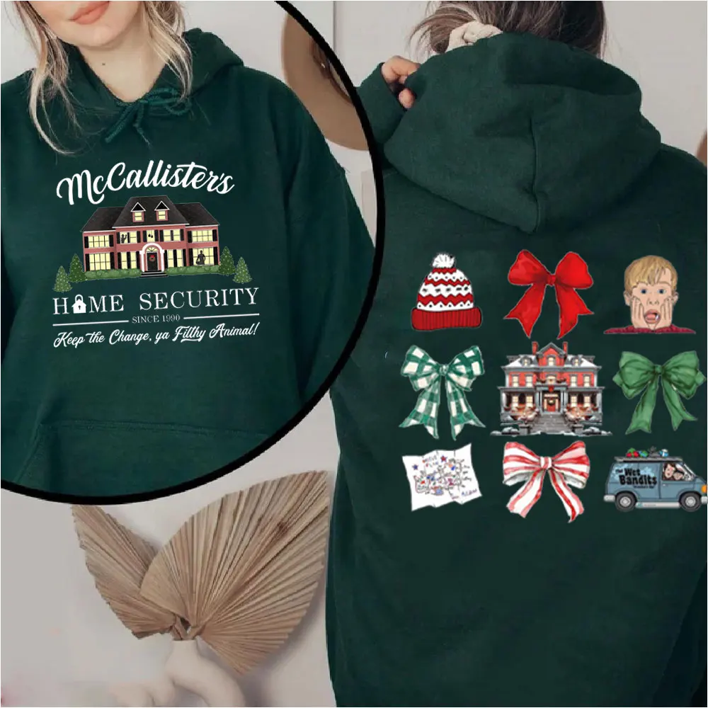 Home Security Plans - Movie Hoodie McCallister's Home Security Sweatshirt