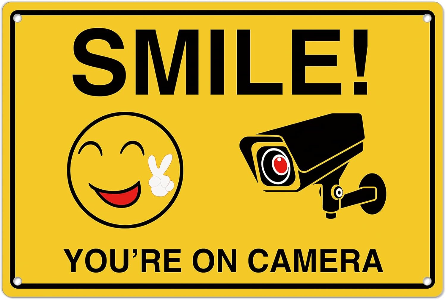 Home Security Tips - Smile Youre On Camera Signs ;