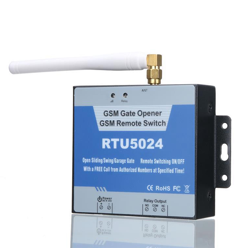 Home Security For Doors - B04C-RTU5024 GSM Door Opener Relays Wireless