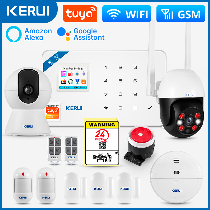 Home Security Front Door Camera - KERUI W181 Alarm System Secutrity Home