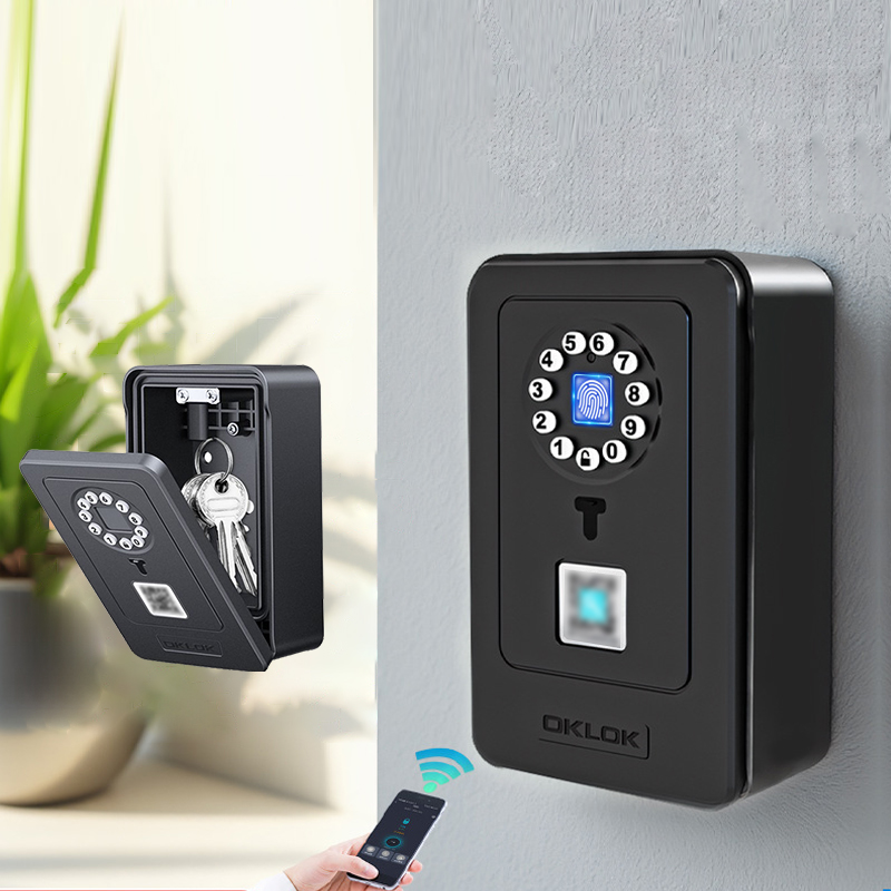 Home Security For Doors - Intelligent Padlock Hang Design Password Storage