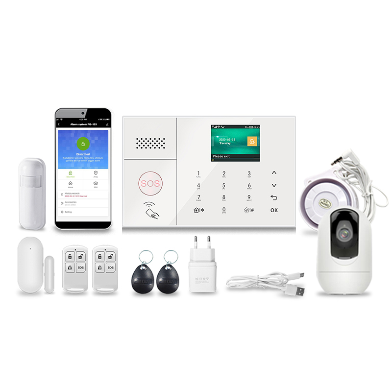 Home Security Using Gsm - Best SalesTUYA Wireless Alarm Security System