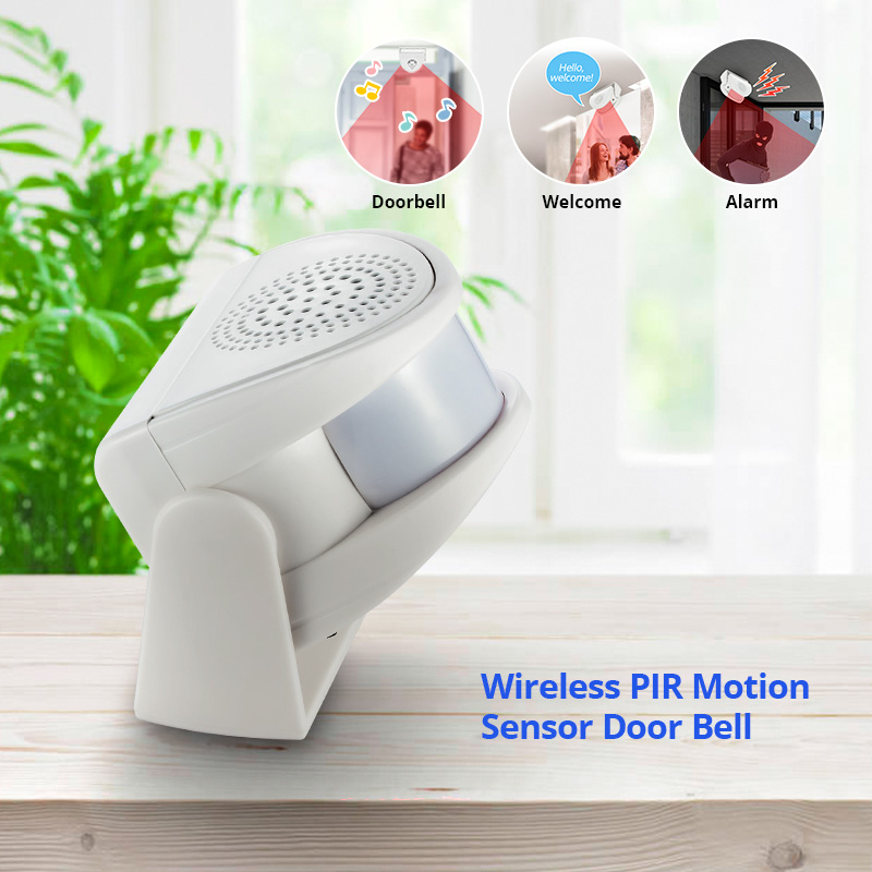 Home Security For Doors - 32 Songs Welcome Infrared Chime Doorbell