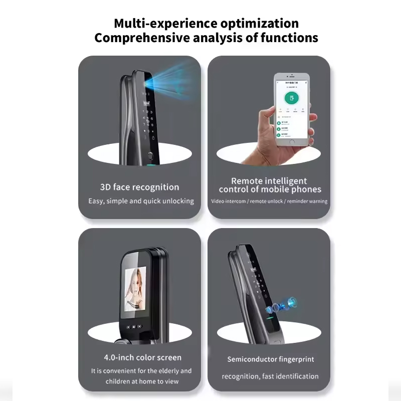 HX5 Smart Door Lock 3D Face Re - огляд і ціна Home Security For Doors