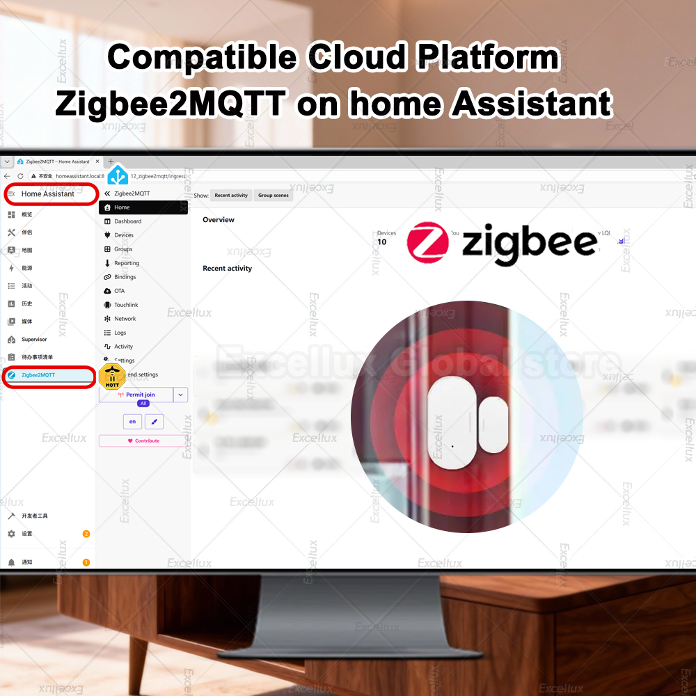 Zigbee 3.0 Door Window Sensor  - огляд і ціна Home Security For Doors