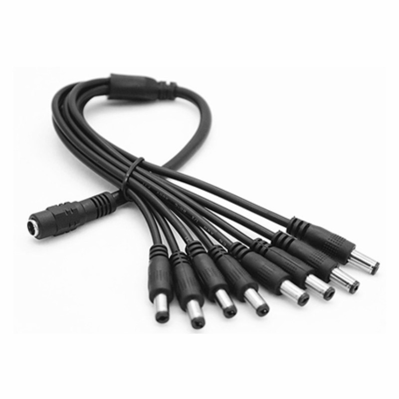 5.5 x 2.1mm 1 Female to 2 4 8  - огляд і ціна Home Security Technician