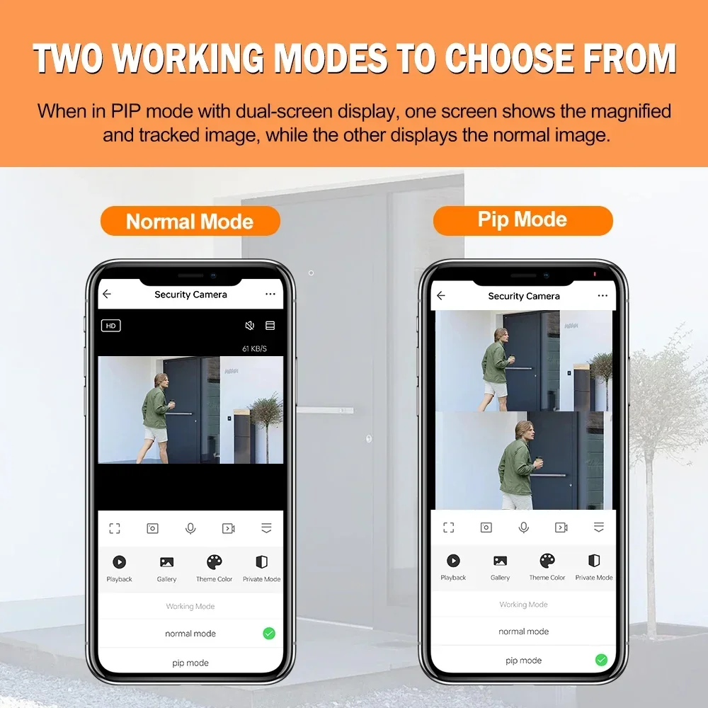 3MP HD 2.4G/5G WiFi Door Viewe - огляд і ціна Home Security Front Door Camera