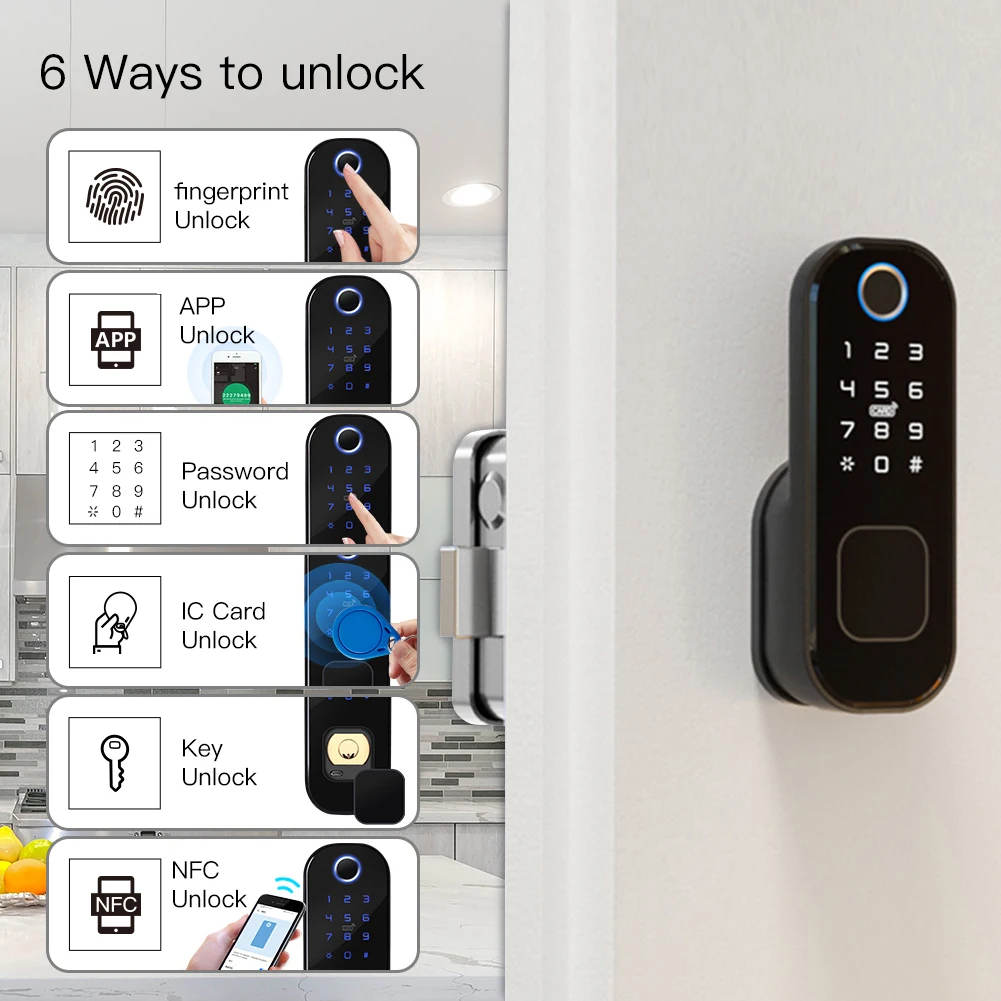 MOES WiFi Tuya Smart Lock Door - огляд і ціна Home Security Tips