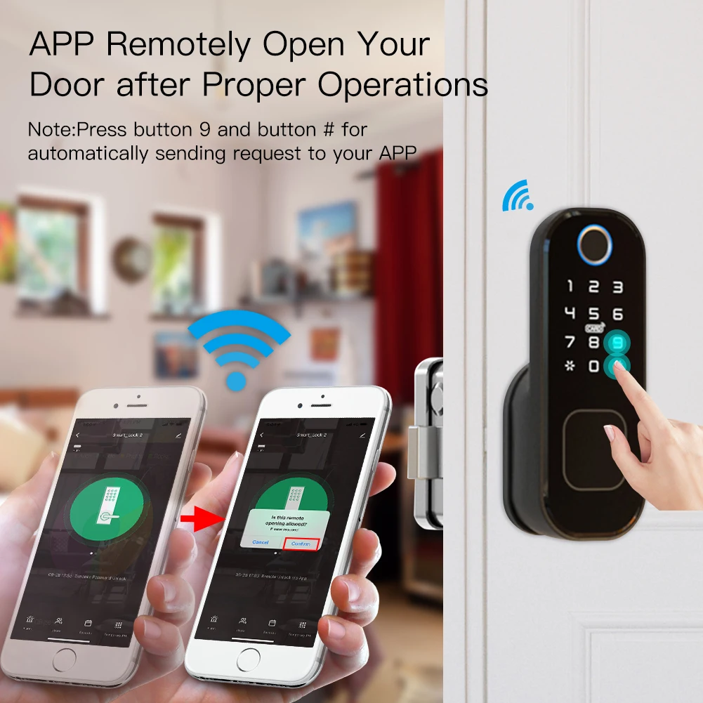 MOES WiFi Tuya Smart Lock Door - огляд і ціна Home Security Tips