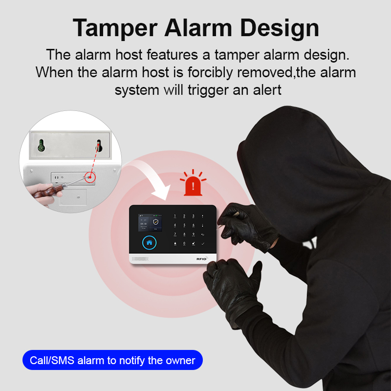 Smart Home WiFi GSM Alarm Syst - огляд і ціна Home Security Front Door Camera