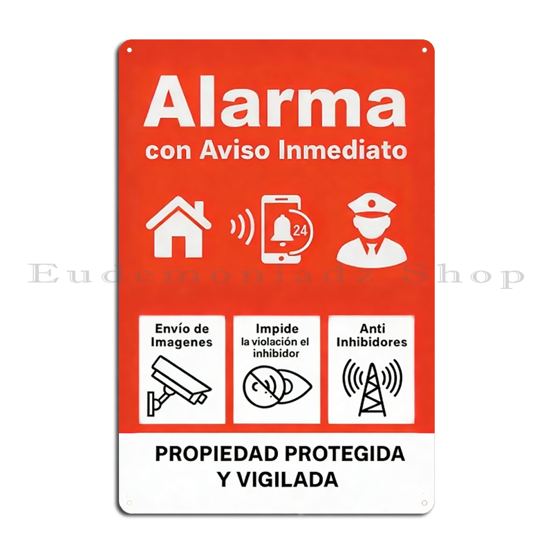 Retro 24h Alarm System Metal S - огляд і ціна Home Security Device