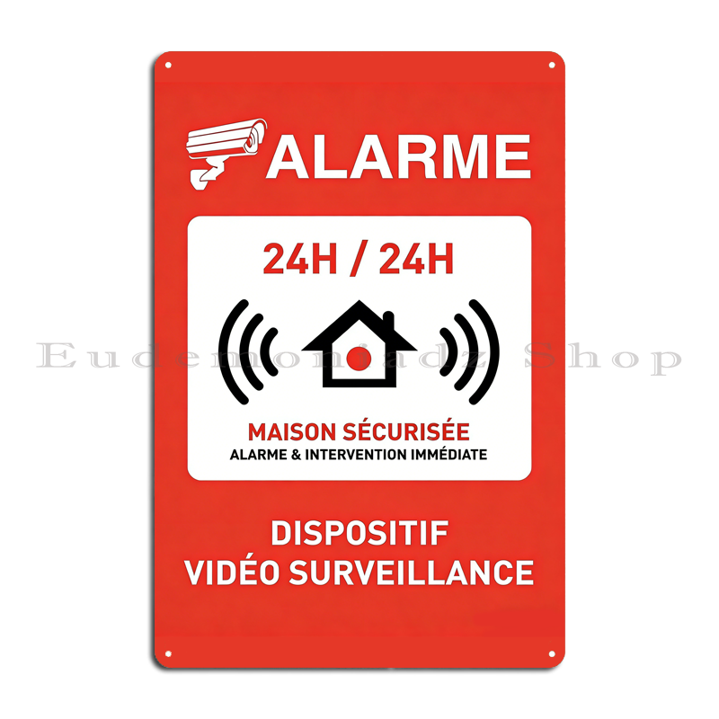 Retro 24h Alarm System Metal S - огляд і ціна Home Security Device