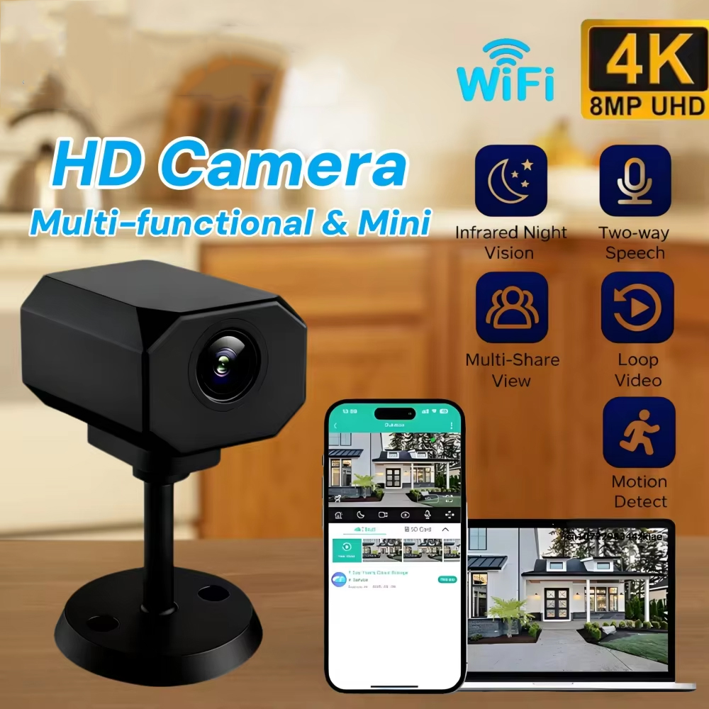 4K HD WiFi Security Camera for - огляд і ціна Home Security Tips