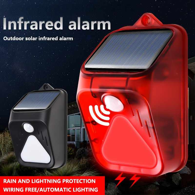 Solar Powered Waterproof Alarm - огляд і ціна Home Security Yard Sensors