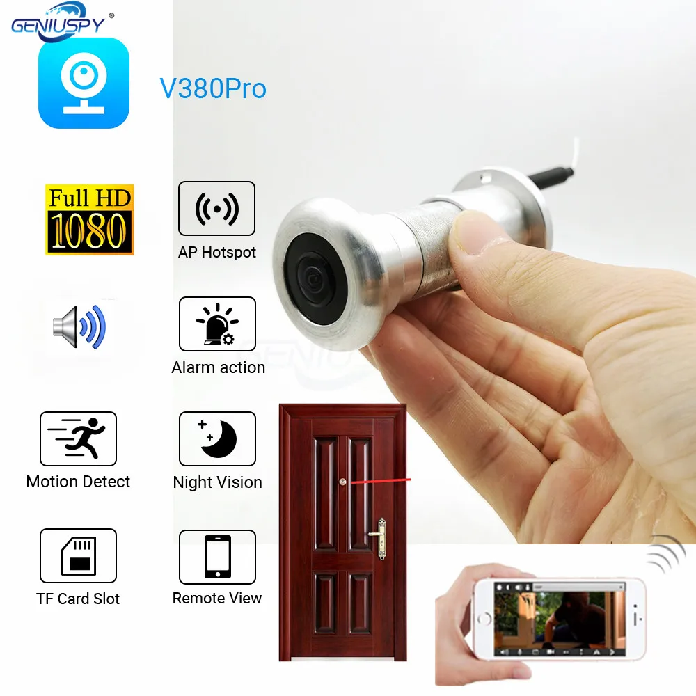 Glod Sliver 1080P Cloud Storag - огляд і ціна Home Security Front Door Camera
