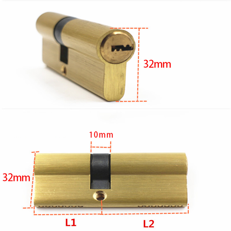 Anti-Theft Pure Brass Lock Cyl - огляд і ціна Home Security Bundle