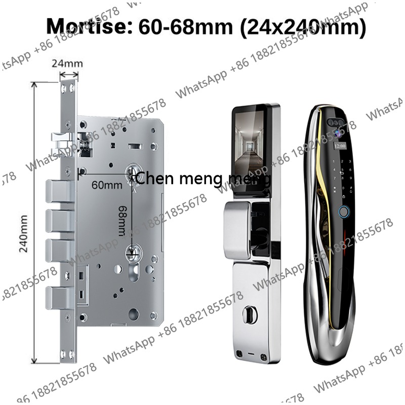 Security Fingerprint  Card Unl - огляд і ціна Home Security Front Door Camera
