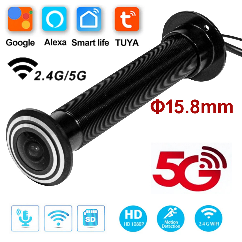 5G 2.4G WIFI 16MM Tuya Wifi Do - огляд і ціна Home Security Front Door Camera