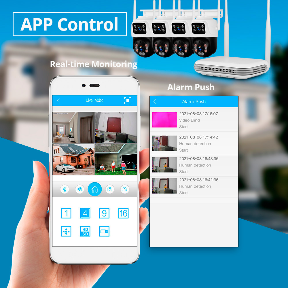 KERUI Waterproof 6MP HD Wirele - огляд і ціна Home Security Tips