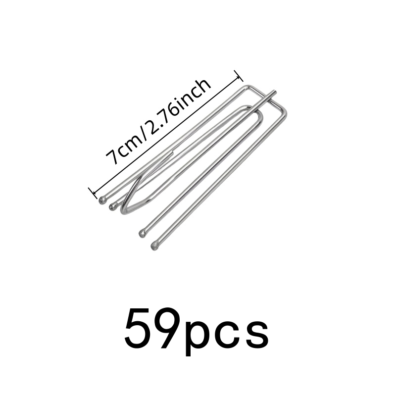 59 pcs Pleat Drapery Hooks Fir - огляд і ціна Home Security Firms