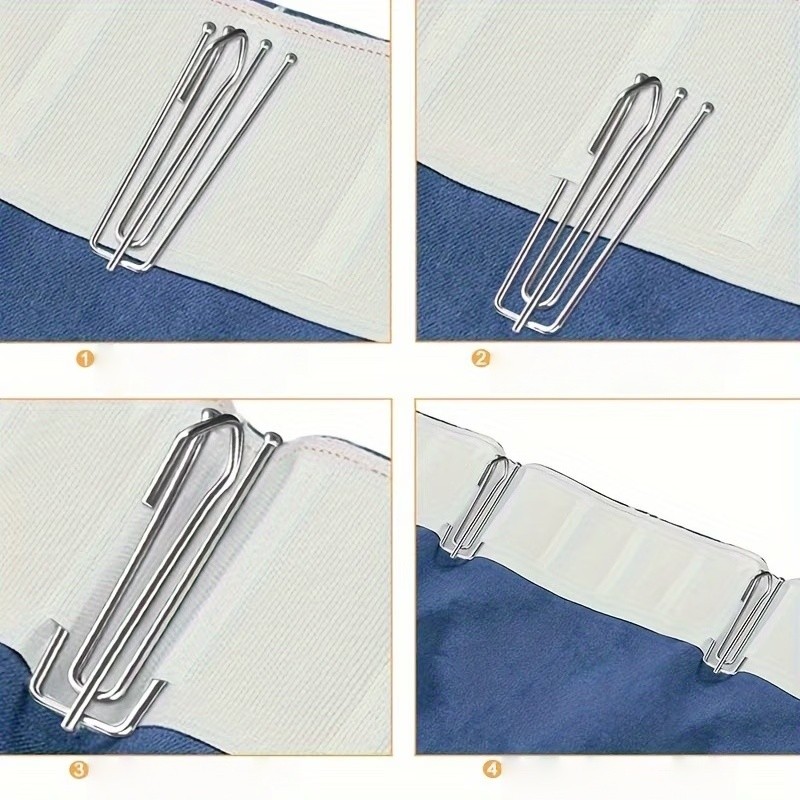 59 pcs Pleat Drapery Hooks Fir - огляд і ціна Home Security Firms