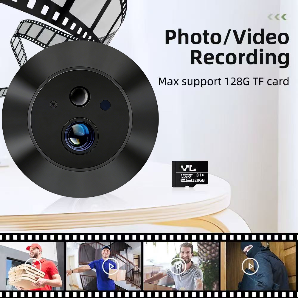 WiFi 2.4Ghz 5MP Tuya Smart Lif - огляд і ціна Home Security Front Door Camera