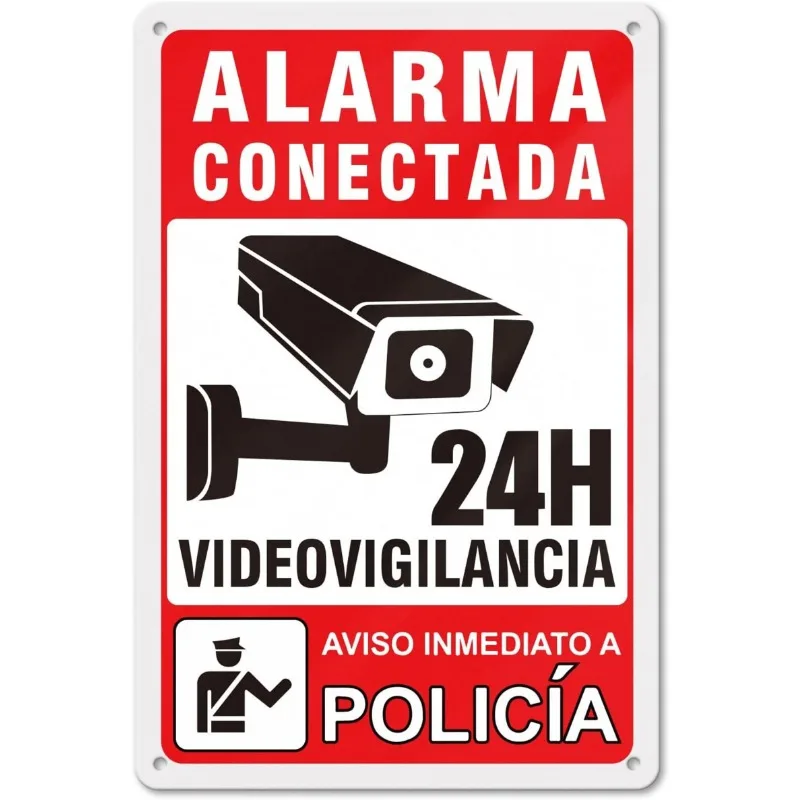 Vintage Security Warning Metal - огляд і ціна Home Security Bundle