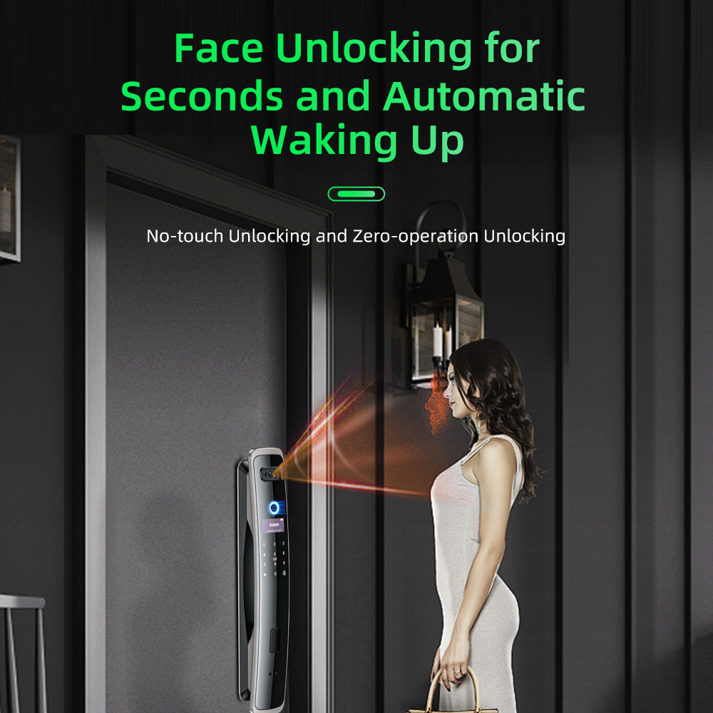 EGFirtor Smart Password Lock 3 - огляд і ціна Home Security Front Door Camera