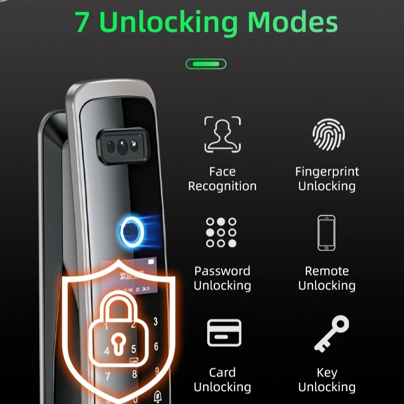 EGFirtor Smart Password Lock 3 - огляд і ціна Home Security Front Door Camera