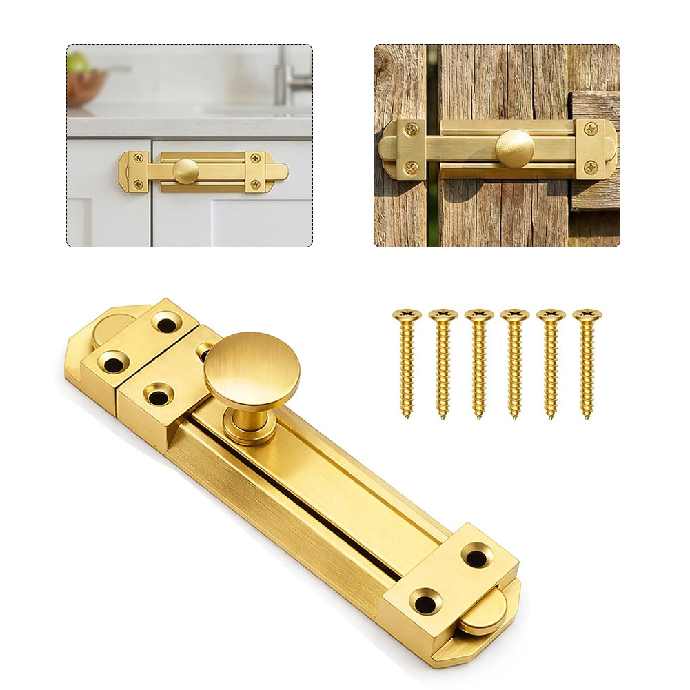 5 Inch Solid Brass Sliding Doo - огляд і ціна Home Security For Doors