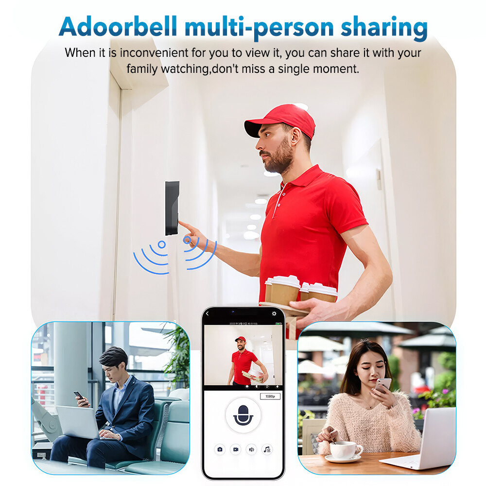 Tuya Doorbell with Camera Wire - огляд і ціна Home Security Bundle