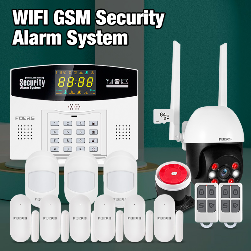 Fuers Tuya Smart Alarm System  - огляд і ціна Home Security Front Door Camera
