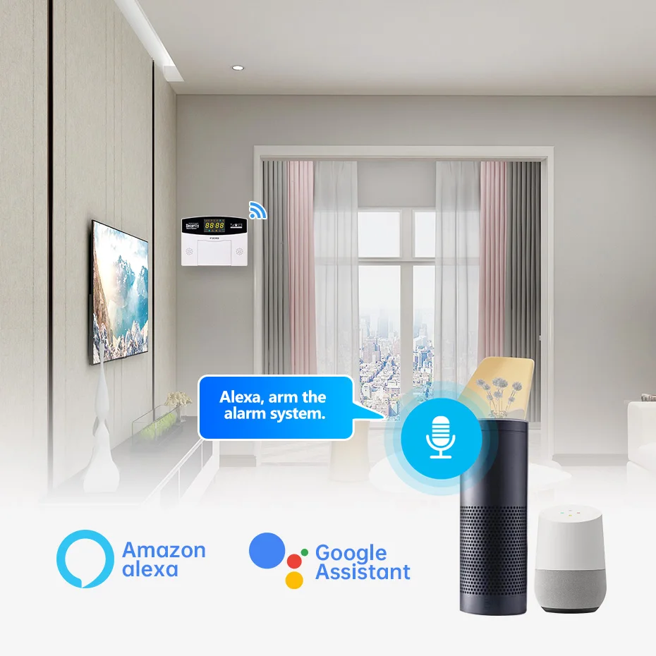 Fuers Tuya Smart Alarm System  - огляд і ціна Home Security Front Door Camera