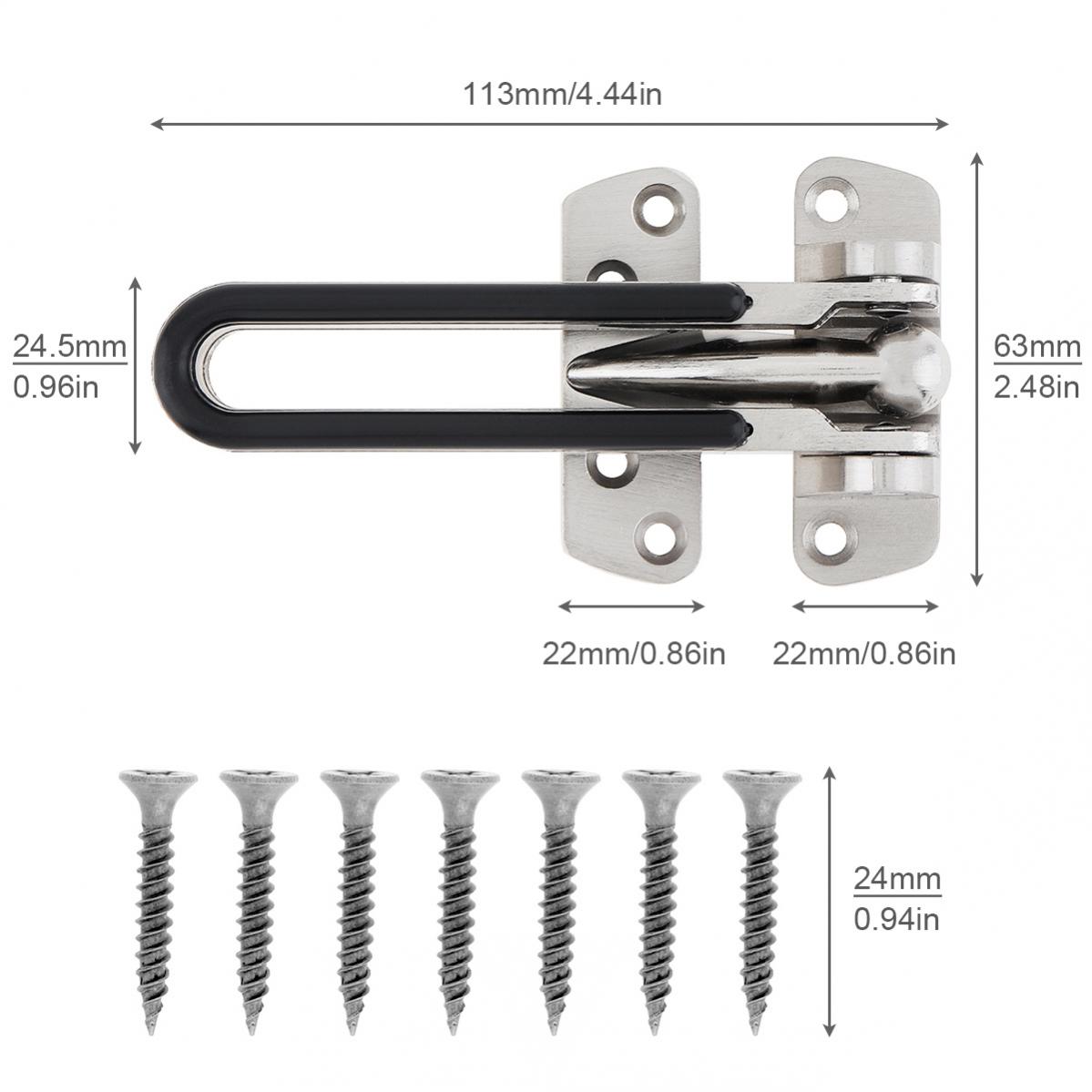 Door Chains Zinc Alloy Extende - огляд і ціна Home Security Bundle