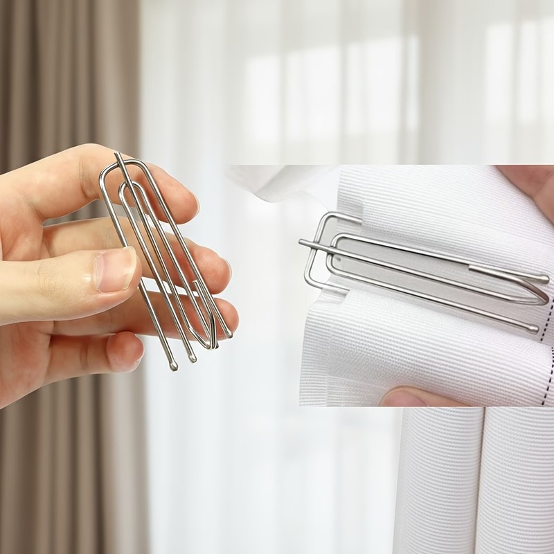 69 pcs Pleat Drapery Hooks, Fi - огляд і ціна Home Security Firms