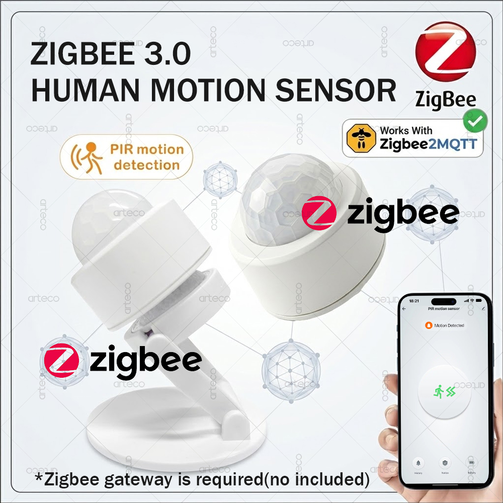 Zigbee 3.0 Mini PIR Motion Sen - огляд і ціна Home Security Device