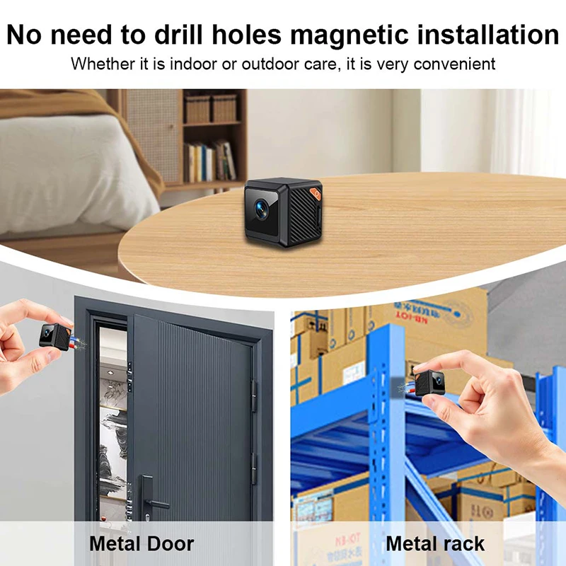 Mini Camera Strong Magnetic 4K - огляд і ціна Home Security Technician