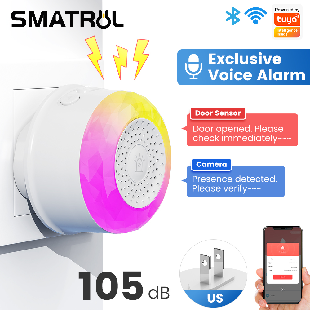 SMATRUL Tuya WiFi Sound And Li - огляд і ціна Home Security Front Door Camera