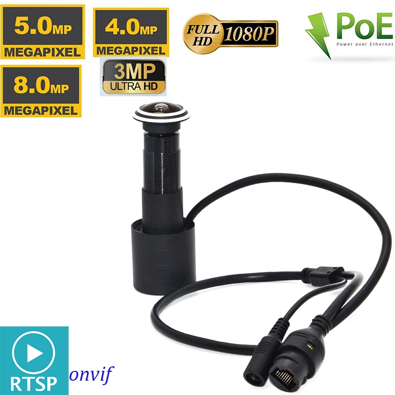 1080P 3MP 5MP 8MP 4k POE Audio - огляд і ціна Home Security Front Door Camera
