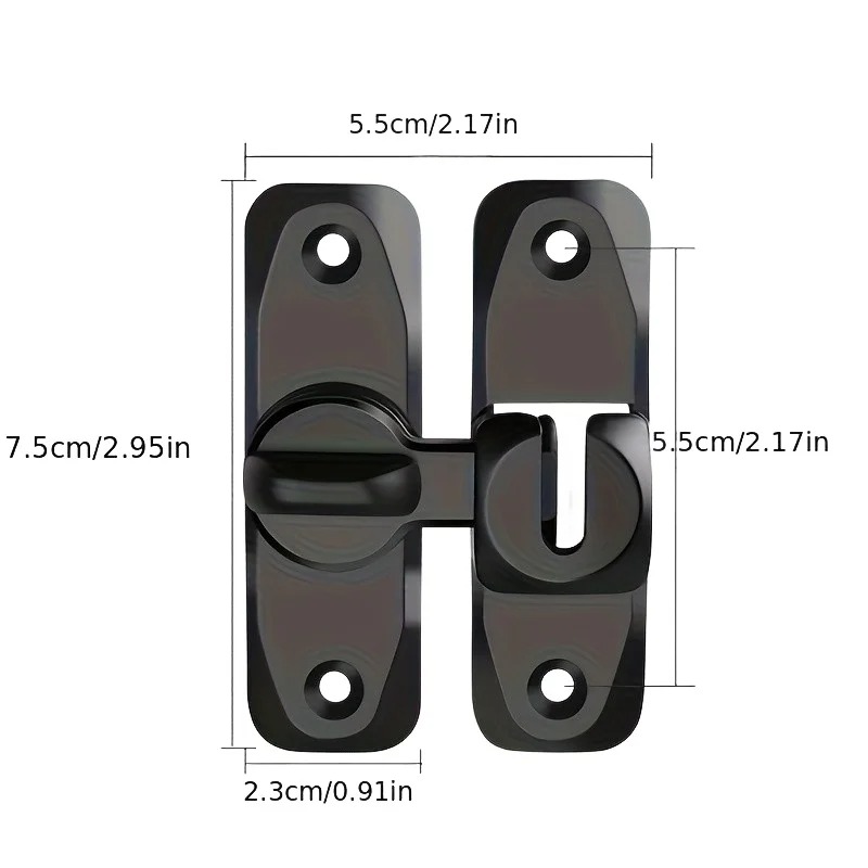 90/180 Degree Flip Door Lock A - огляд і ціна Home Security Firms