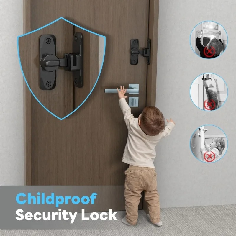 90/180 Degree Flip Door Lock A - огляд і ціна Home Security Firms