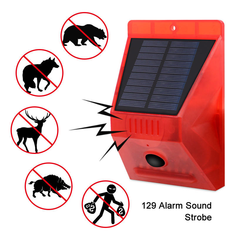 Solar Powered Infrared Motion  - огляд і ціна Home Security Yard Sensors