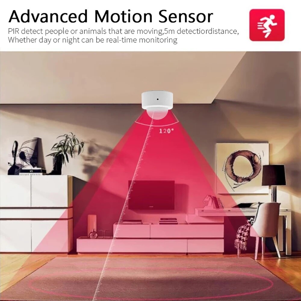 Zigbee Mini PIR Motion Sensor  - огляд і ціна Home Security Device