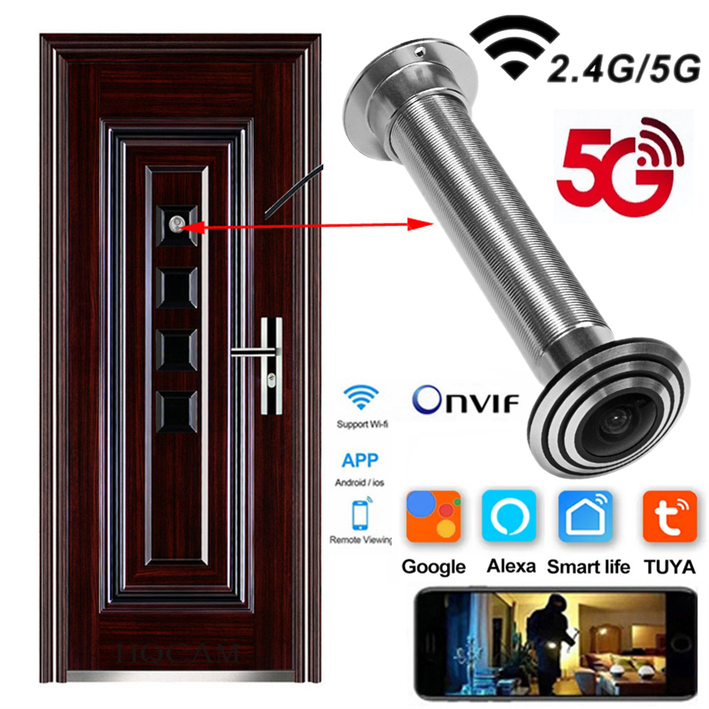 16mm Door Wifi Eye Camera 5G 2 - огляд і ціна Home Security Front Door Camera
